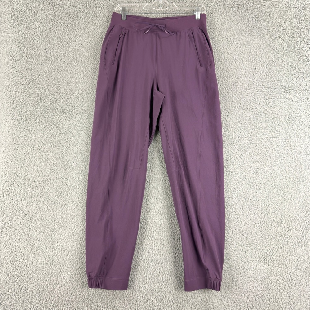 Lululemon Adapted State Jogger Womens 8 Purple High Rise Running Pants LW5FFES
